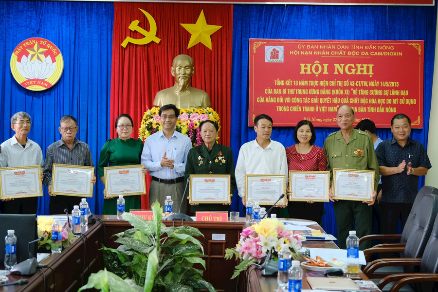 Hơn 33 tỷ đồng hỗ trợ nạn nhân chất độc da cam ở Đắk Nông