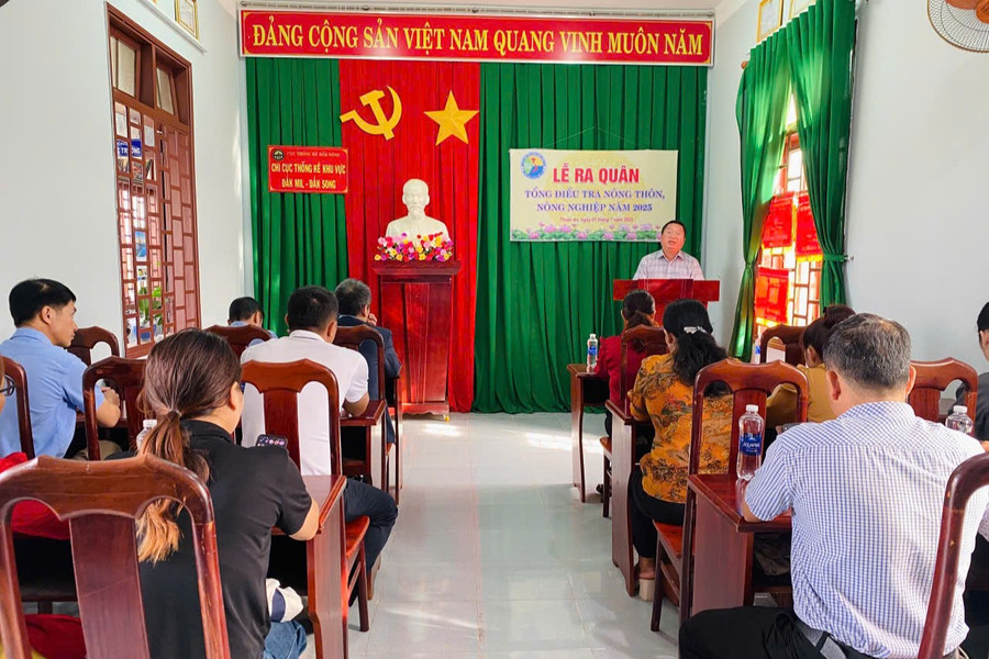 Lâm Đồng tổng điều tra nông thôn, nông nghiệp