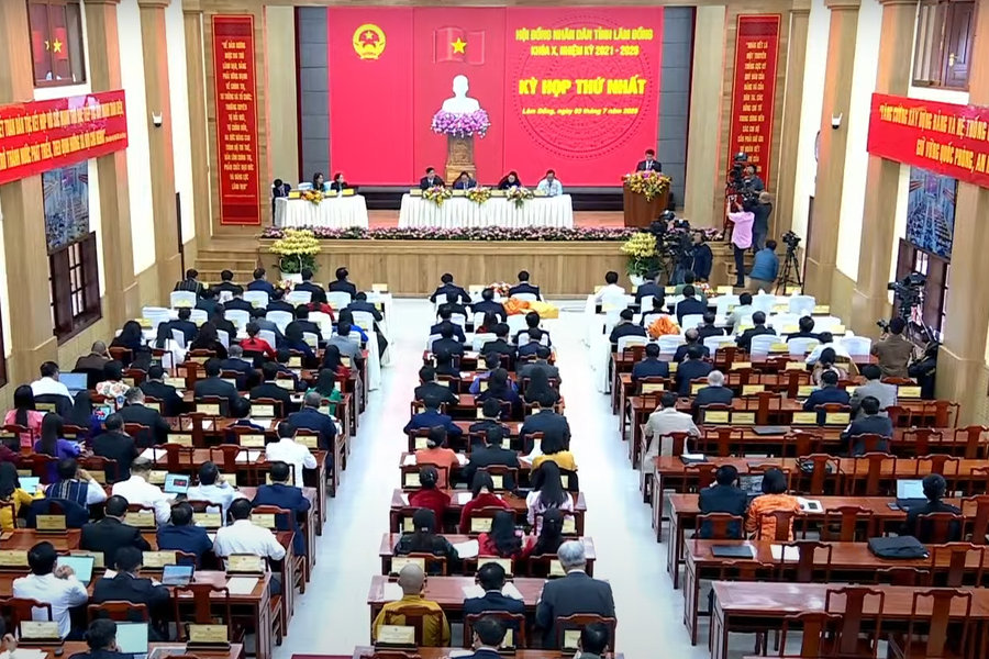 Trực tiếp: Kỳ họp lần thứ nhất HĐND tỉnh Lâm Đồng khóa X, nhiệm kỳ 2021 - 2026