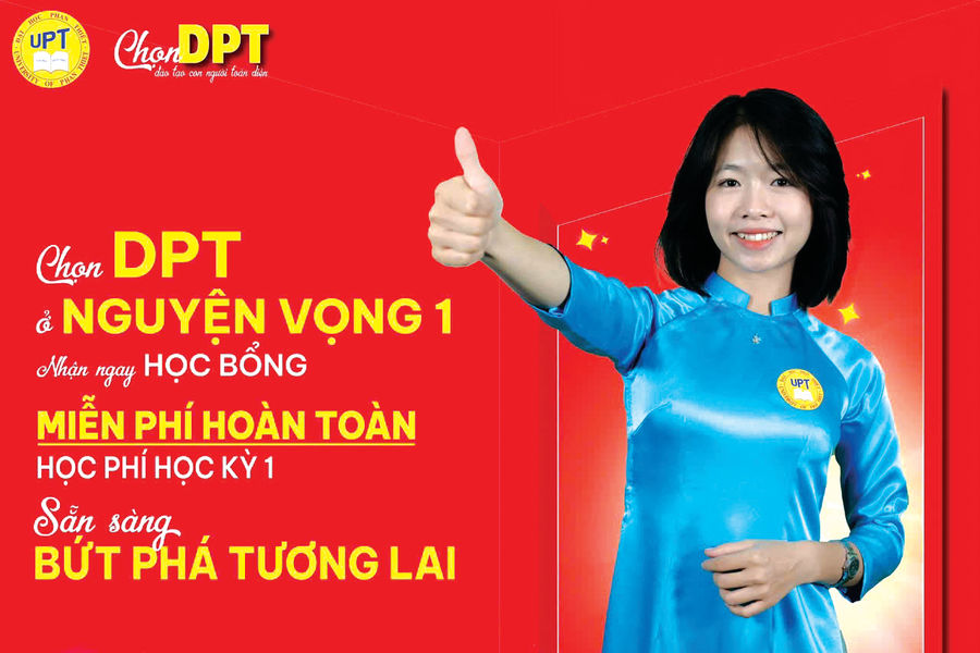 Ưu tiên nguyện vọng 1 - mã trường DPT
