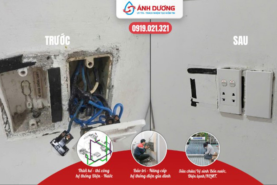 Điện Nước Ánh Dương - Cung cấp dịch vụ sửa chữa điện nước Gò Vấp uy tín