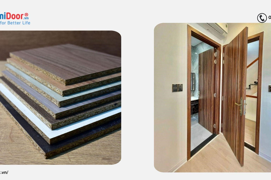 Cửa gỗ công nghiệp MDF - Giải pháp cửa giá rẻ hiệu năng cao