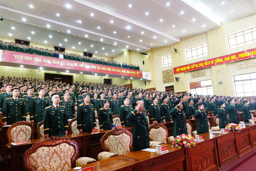 Học viện Lục quân: Hơn 700 học viên tốt nghiệp các khóa