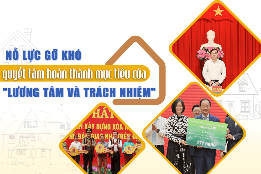 Nỗ lực gỡ khó, quyết tâm hoàn thành mục tiêu của "lương tâm và trách nhiệm"