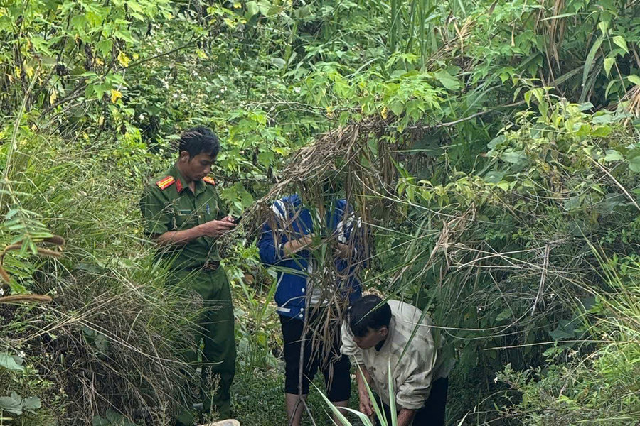 Phát hiện thi thể nghi là bé gái 2 tuổi mất tích tại xã Hiệp Thạnh