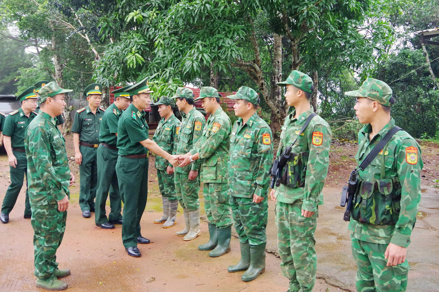 Bộ Tư lệnh BĐBP kiểm tra công tác quản lý, bảo vệ biên giới