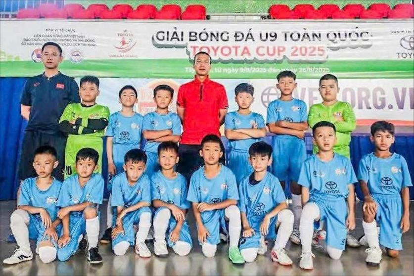 Lâm Đồng có 2 đội bóng tham dự Giải bóng đá U9 toàn quốc năm 2025
