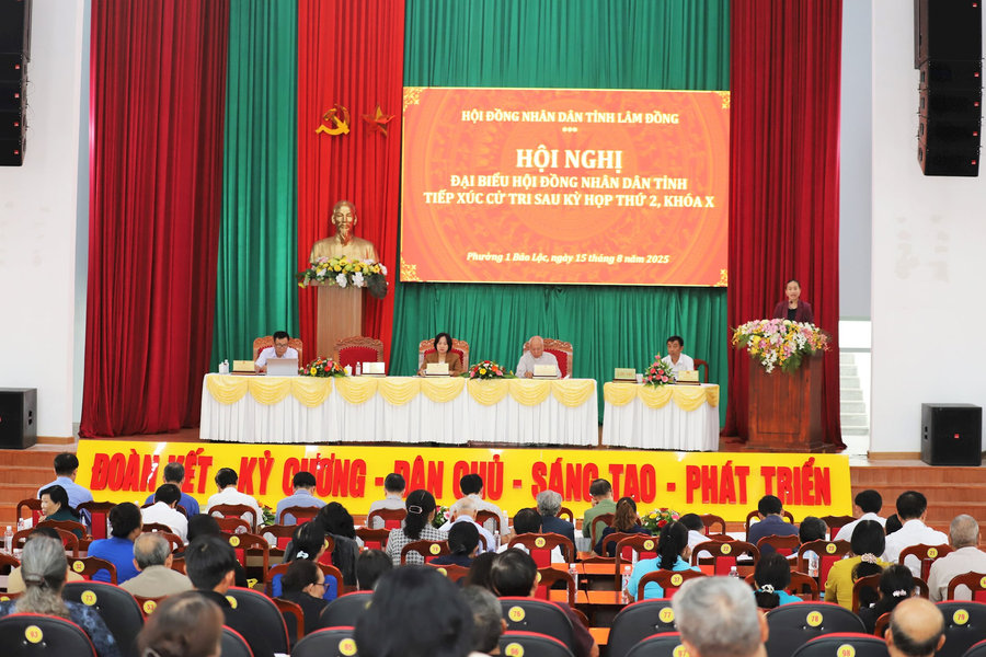 Cử tri gửi gắm nhiều tâm tư, nguyện vọng chính đáng đến đại biểu HĐND tỉnh