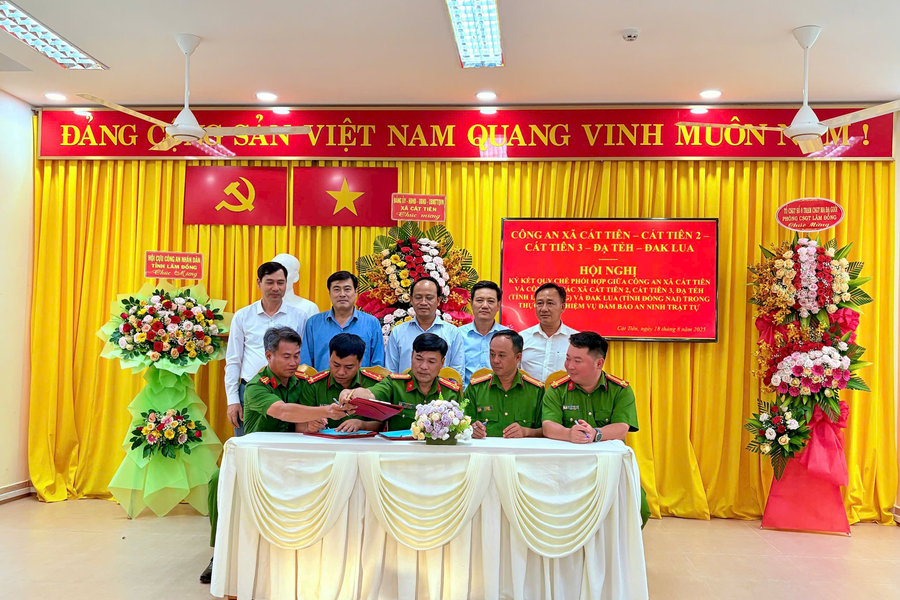 Tăng cường phối hợp giữa công an các xã vùng giáp ranh
