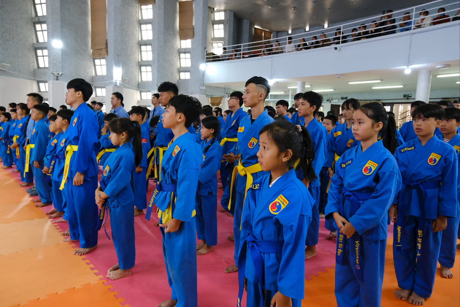 250 võ sinh tham gia Liên hoan Vovinam - Việt võ đạo tỉnh Lâm Đồng năm 2025