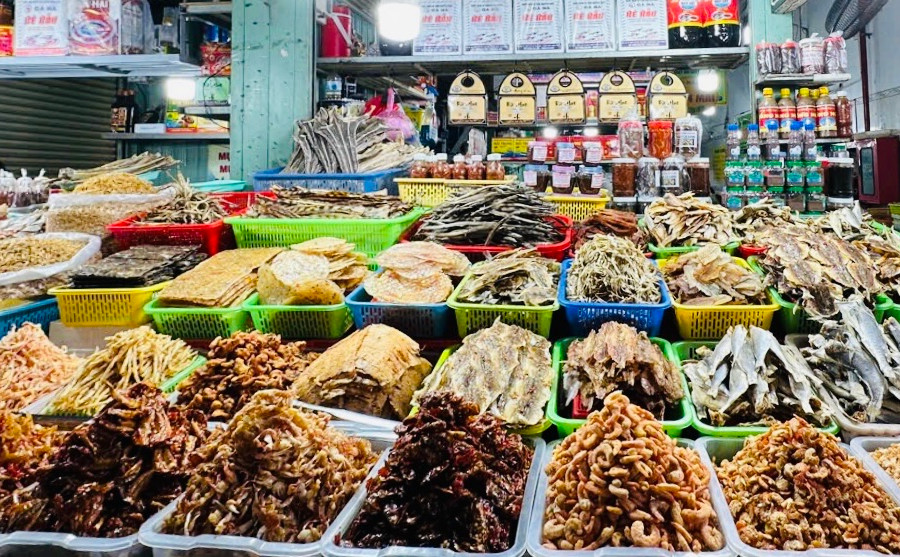 Hải sản khô – vị ngon từ “lộc” biển