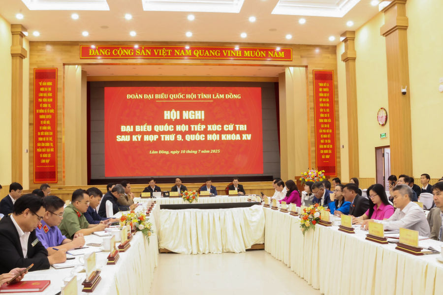 Đoàn ĐBQH tỉnh Lâm Đồng khóa XV - trách nhiệm, đổi mới và vì dân
