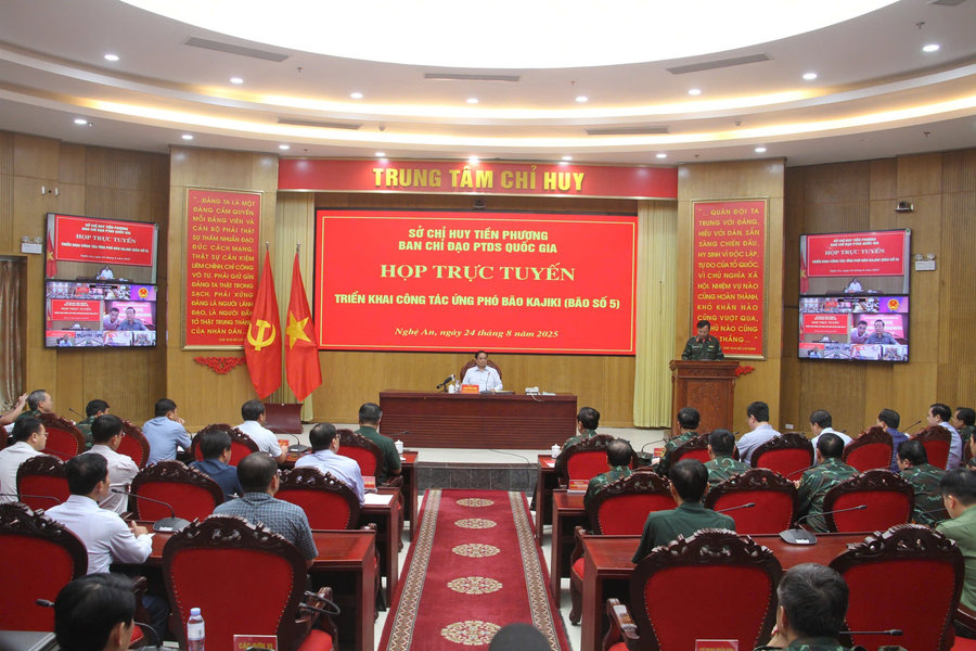 Tổng hợp văn bản chỉ đạo ứng phó bão số 5 (Kajiki)
