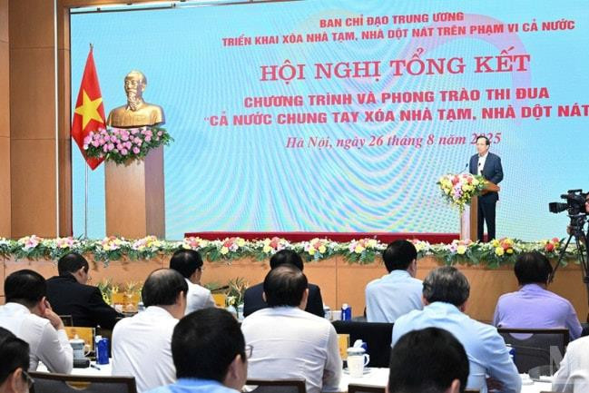 Xóa 334.234 căn nhà tạm, nhà dột nát, về đích sớm 5 năm 4 tháng so mục tiêu đặt ra tại Nghị quyết 42-NQ/TW