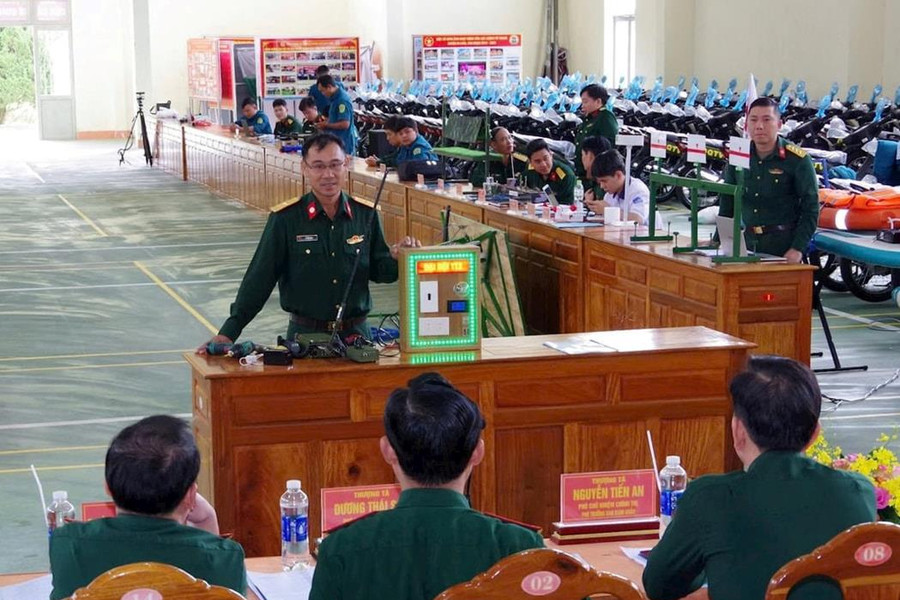 21 sản phẩm tham gia Hội thi sáng kiến kỹ thuật LLVT tỉnh Lâm Đồng