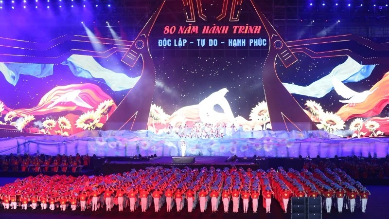 Ngân vang giai điệu tự hào “80 năm - Hành trình Độc lập, Tự do, Hạnh phúc”