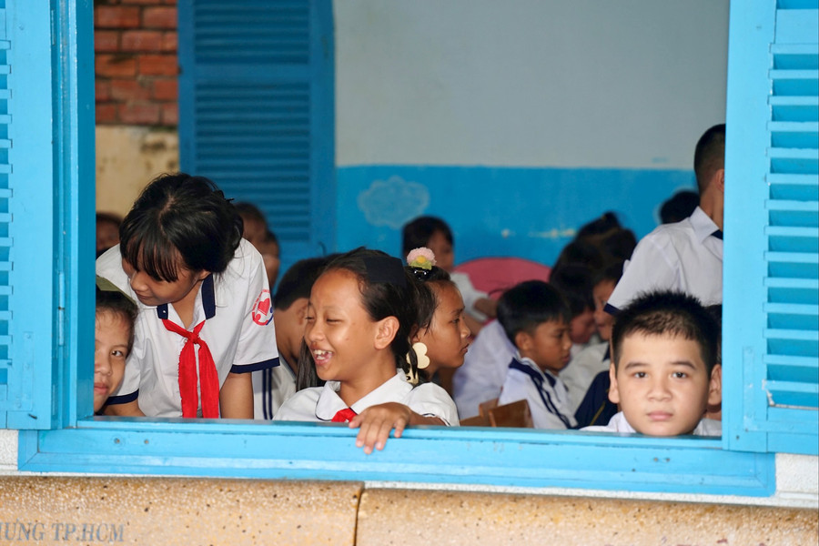 Trường tình thương rộn ràng trước ngày khai giảng