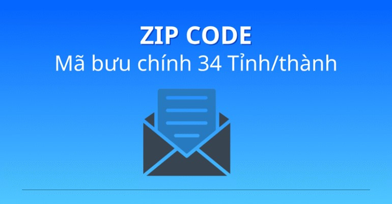 Tra cứu mã bưu chính của các xã phường 34 tỉnh thành sau sáp nhập