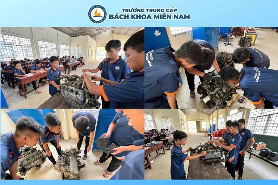 Trường Trung cấp Bách khoa miền Nam - Khởi đầu vững chắc, tương lai rộng mở