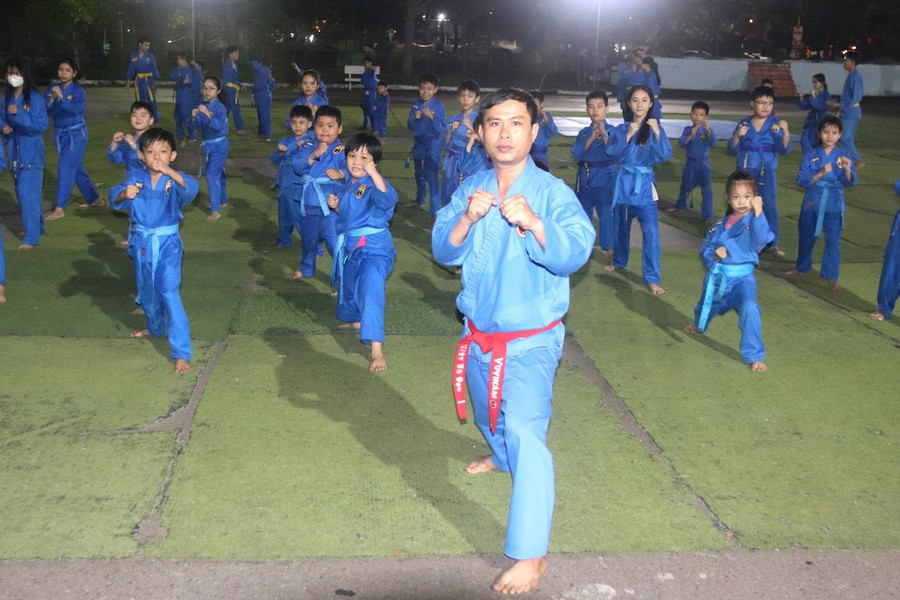 Phát triển phong trào Vovinam trong trường học