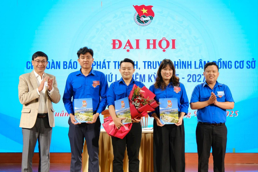 Đại hội Chi đoàn Báo và Phát thanh, Truyền hình Lâm Đồng cơ sở 1, nhiệm kỳ 2025 - 2027