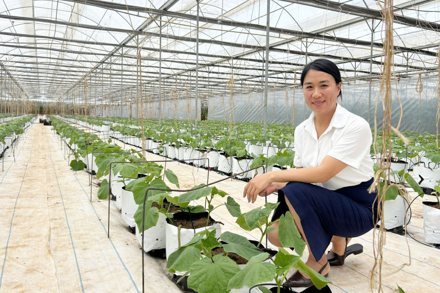 Hạnh phúc vì được ngành nông nghiệp hỗ trợ