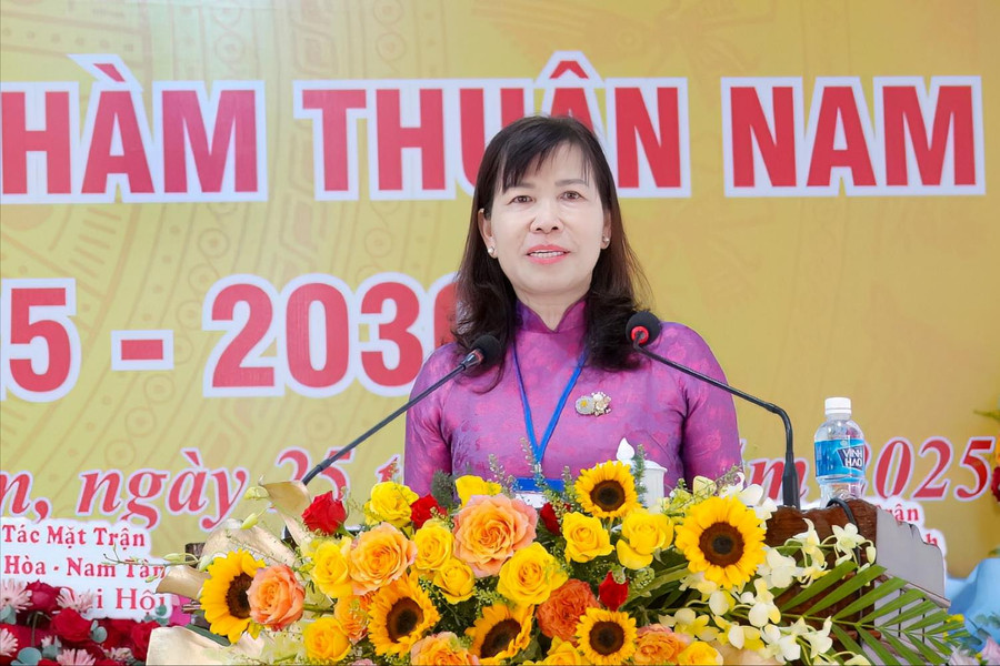 MTTQ xã Hàm Thuận Nam quan tâm xây dựng đội ngũ cán bộ gần dân, sát dân, hiểu dân