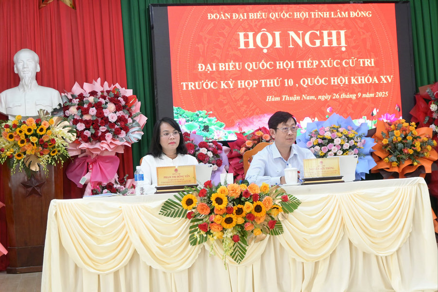 Cử tri xã Hàm Thuận Nam kiến nghị khó khăn trong vấn đề xin tách thửa, cấp sổ đỏ