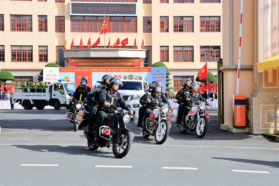 Vững vàng trên trận tuyến bảo vệ an ninh, trật tự