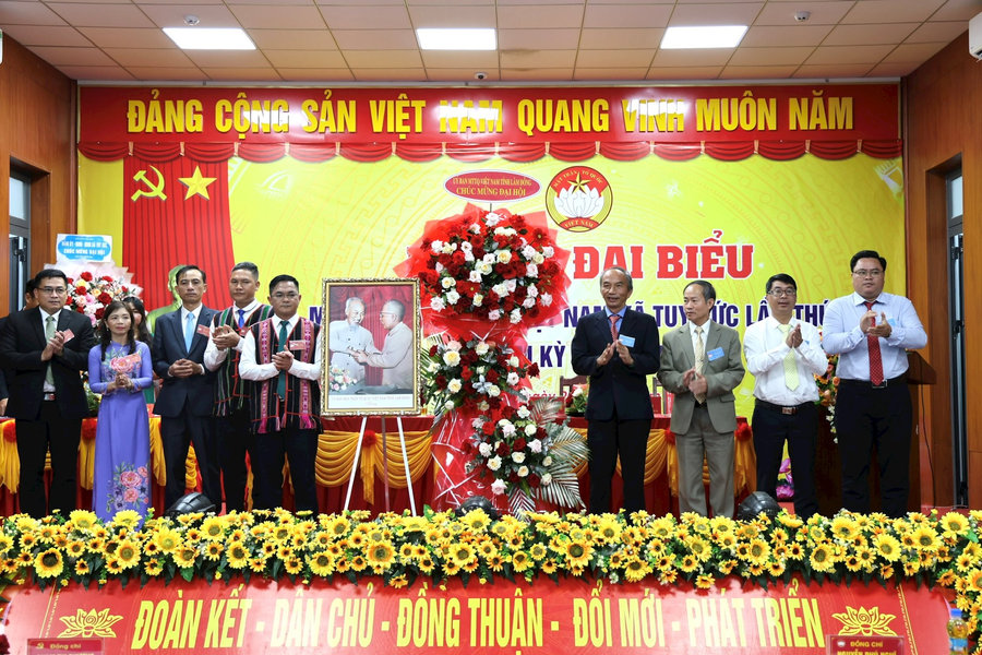 MTTQ xã Tuy Đức phát huy sức mạnh đoàn kết trong nhiệm kỳ mới