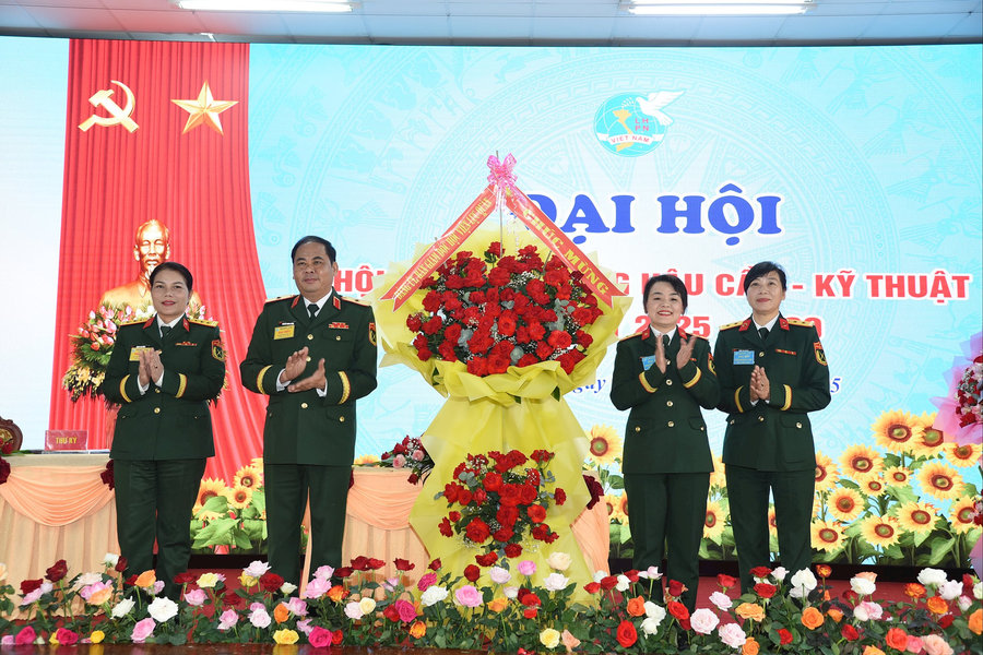 Đại hội điểm Hội Phụ nữ Phòng Hậu cần - Kỹ thuật Học viện Lục quân