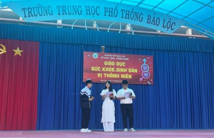 Giáo dục sức khỏe sinh sản vị thành niên cho học sinh