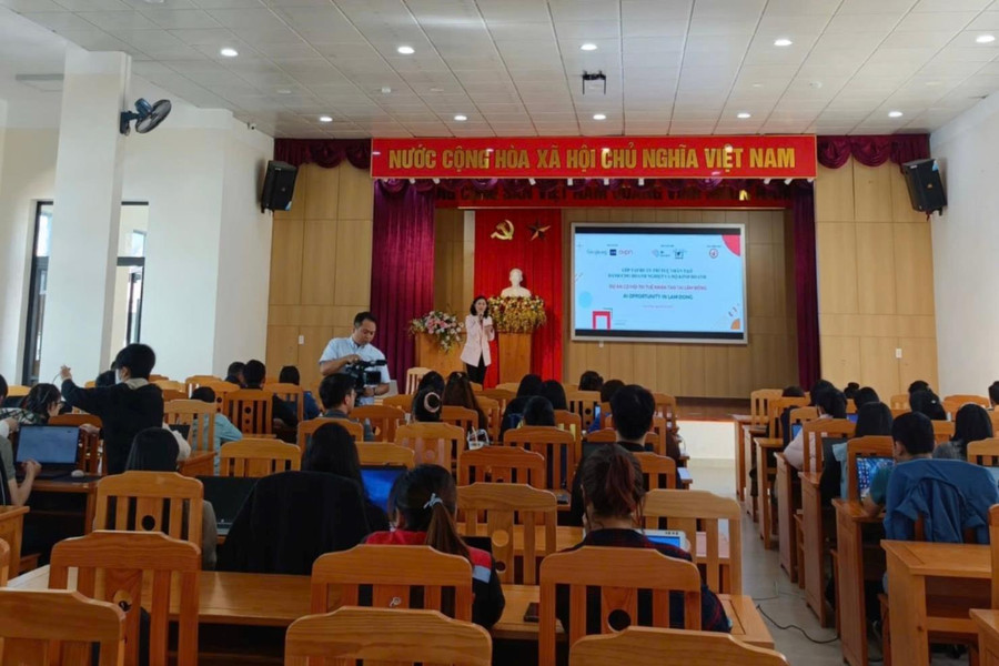 Hội Doanh nhân trẻ Lâm Đồng tập huấn sử dụng AI cho doanh nghiệp