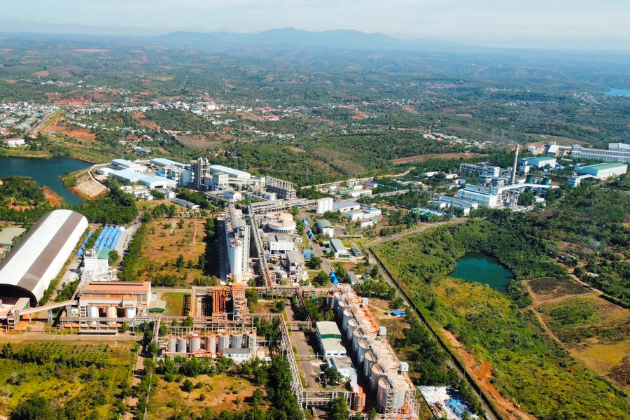 Nhân Cơ hướng tới trung tâm công nghiệp alumin xanh - hiện đại