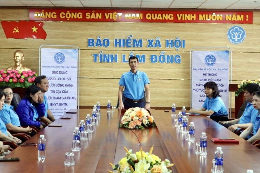 BHXH tỉnh Lâm Đồng chuyển đổi số nhanh hơn, hiệu quả hơn, gần dân hơn