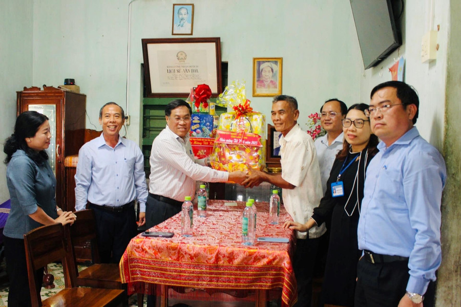 Phó Chủ tịch UBND tỉnh Lâm Đồng Võ Ngọc Hiệp chúc Tết Katê tại xã Hồng Thái và Bắc Bình