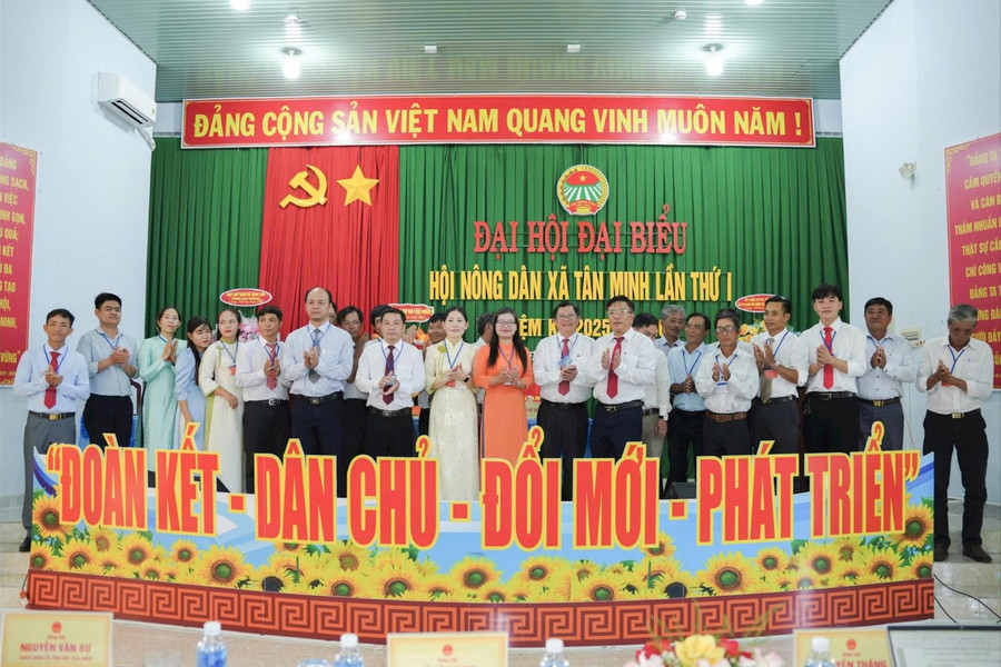Hội Nông dân các xã tổ chức Đại hội đại biểu lần thứ I, nhiệm kỳ 2025 - 2030
