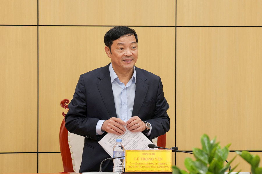 Phó Chủ tịch UBND tỉnh Lâm Đồng Lê Trọng Yên chỉ đạo giải quyết dứt điểm các kiến nghị của công dân