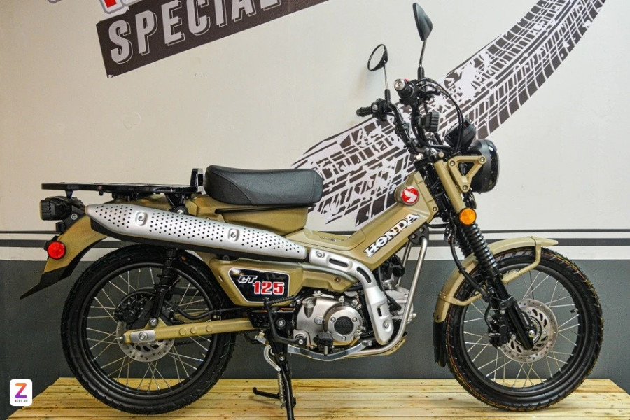 Đánh giá nhanh Honda CT 125: Trail cỡ nhỏ sắp ra mắt