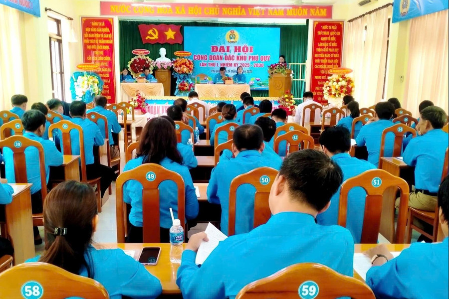 Công đoàn Đặc khu Phú Quý phát huy vai trò cầu nối giữa Đảng, chính quyền và người lao động