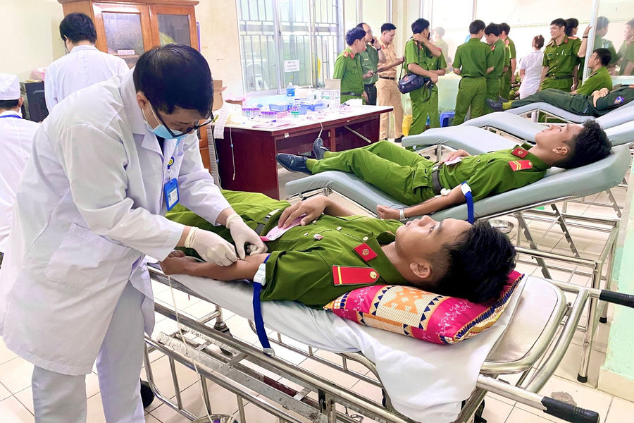 Phong trào hiến máu đã trở thành hoạt động thường xuyên