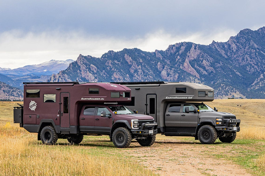 EarthRoamer LTx 2026 và SX 2.0 2027: siêu camper off-road