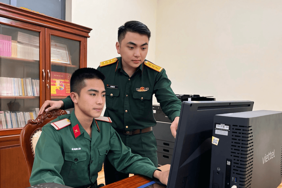 Học viện Lục quân đi đầu trong chuyển đổi số