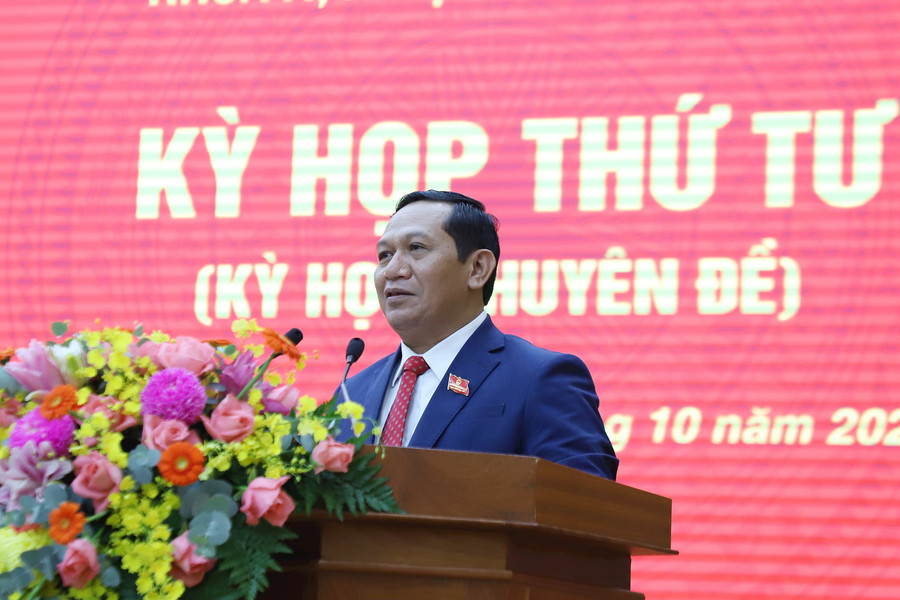 HĐND tỉnh Lâm Đồng khai mạc Kỳ họp chuyên đề