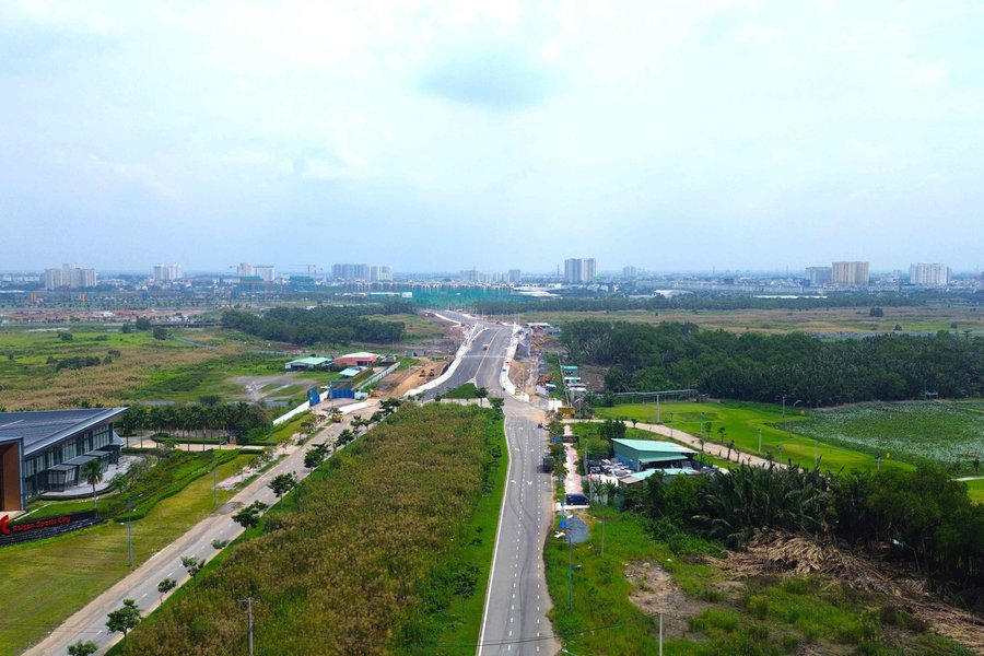 Đường Liên Phường TP.HCM: Hoàn tất 660m cuối nối Vành đai 2