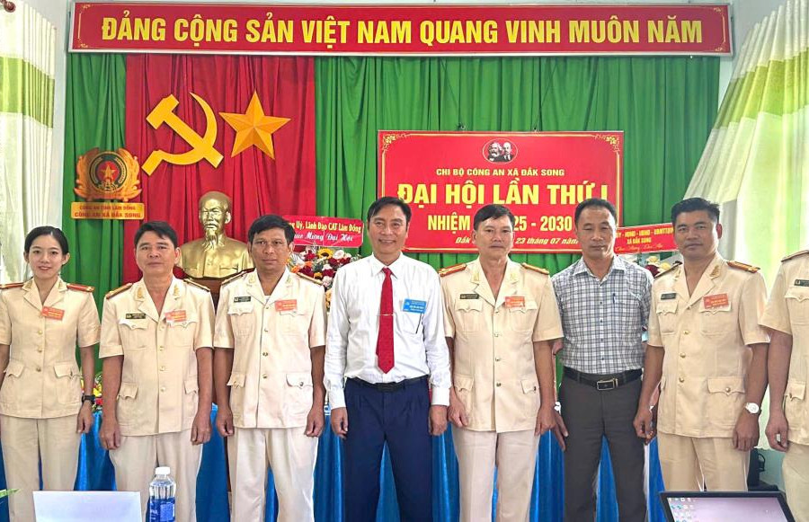 Phát huy vai trò Chi bộ Công an xã trong công tác bảo đảm ANTT