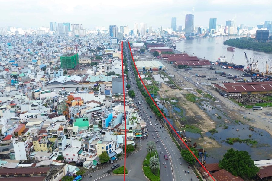 TP.HCM đề xuất gần 3.000 tỷ đồng mở rộng đường Nguyễn Tất Thành