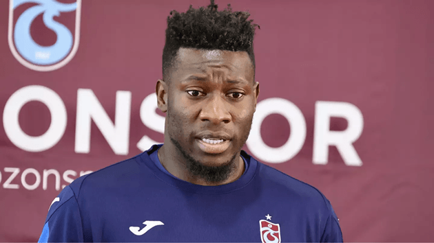 Onana được gọi là Bức tường sau chuỗi trận ở Trabzonspor