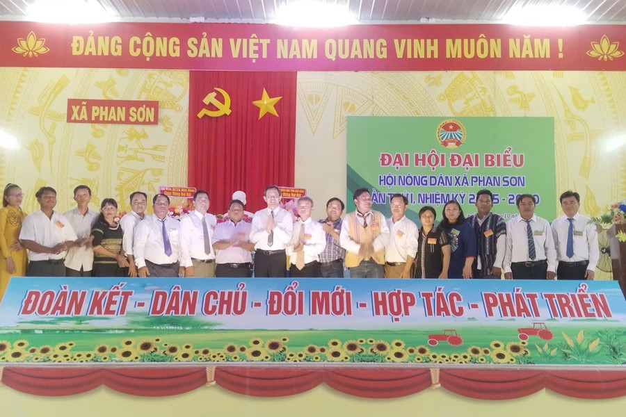 Nông dân Phan Sơn chủ động hội nhập, hướng tới nền nông nghiệp sinh thái