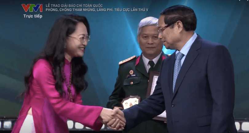 Đài THVN đoạt giải A báo chí về phòng chống tham nhũng